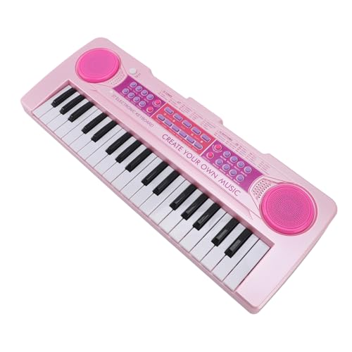 Dilwe Kids 37 Key Electronic Piano Multifunktionales Pädagogisches Tragbares Keyboard -Klavier für Jungen Mädchen, Premium -Material, Wiederaufladbar, Geeignet für die Entwicklung des Dilwe Kids 37 Key Electronic Piano Multifunktionales Pädagogisches Tragbares Keyboard -Klavier für Jungen Mädchen, Premium -Material, Wiederaufladbar, Geeignet für die Entwicklung des von Dilwe