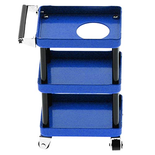 Dilwe Langlebige Metall RC -Autowerkzeuge Rack Bequemer Wartungswagen für 1/8 1/10 /12/16 RC -Auto, Einfache für Automodellbegeisterte (rot) (Blue) von Dilwe