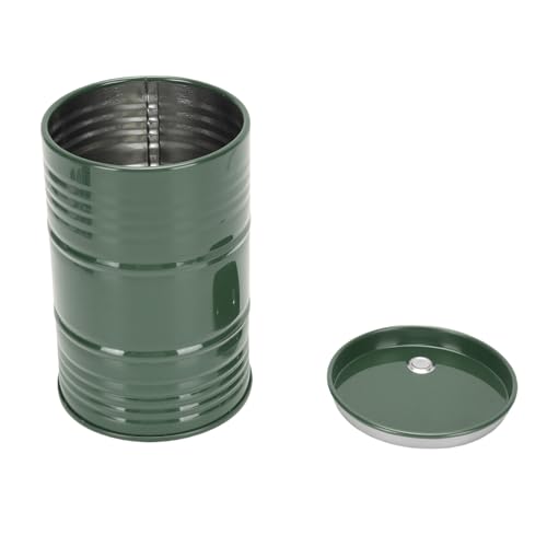 Dilwe Legierung Öl Trommel Dekoration Geeignet für SCX10 1/8 1/10 Skala RC Crawler Verbessern RealismFun (Green) von Dilwe