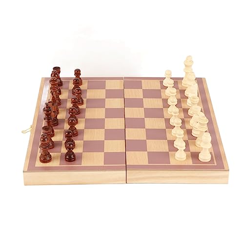 Dilwe Lightwood Light Wood Faltspiel für Familienpartyaktivitäten, Nachhaltige Innen- / Außenschach -Set Dilwe Lightwood Light Wood Faltspiel für Familienpartyaktivitäten, Nachhaltige Innen- / Außenschach -Set von Dilwe