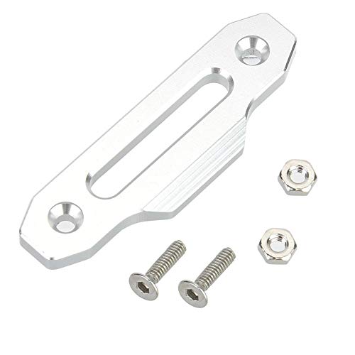 Dilwe Metall Winch Control, Mount Hawse Kabel Fairlead für TRX4 / AXIAL SCX10 / RC4W Frontstoßstange von Dilwe