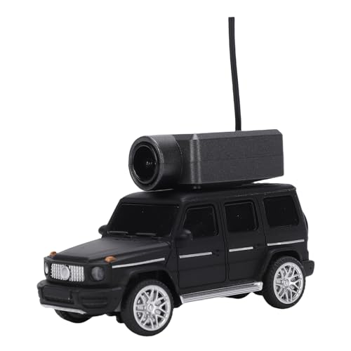 Dilwe Mini -RC -Auto, 1:64 Fernbedienungsauto mit HD -Kamera, 3 Geschwindigkeitsmodi Driftfahrzeug mit Umgebungslichtern von Dilwe