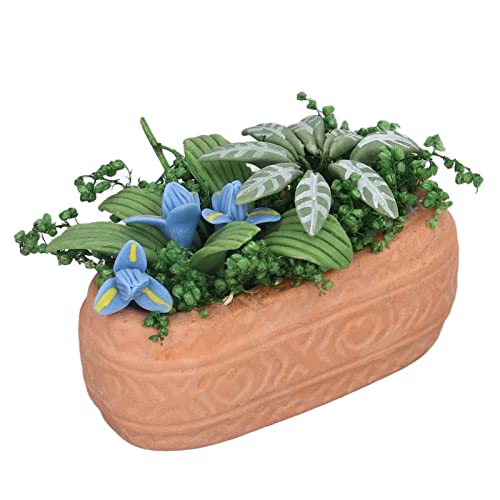 Dilwe Puppenhaus Pflanzenmodell, 1:12 Miniatur Puppenhaus Grün Simulation Blumen Garten DIY Zubehör für Mädchen Dilwe Puppenhaus Pflanzenmodell, 1:12 Miniatur Puppenhaus Grün Simulation Blumen Garten DIY Zubehör für Mädchen von Dilwe