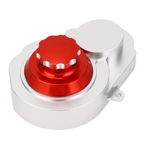 Dilwe RC -Abdeckung, Aluminium -Legierung RC Getriebeschale Gehäuseabdeckung für Schrägstriche LY27 Austausch (Rot) von Dilwe