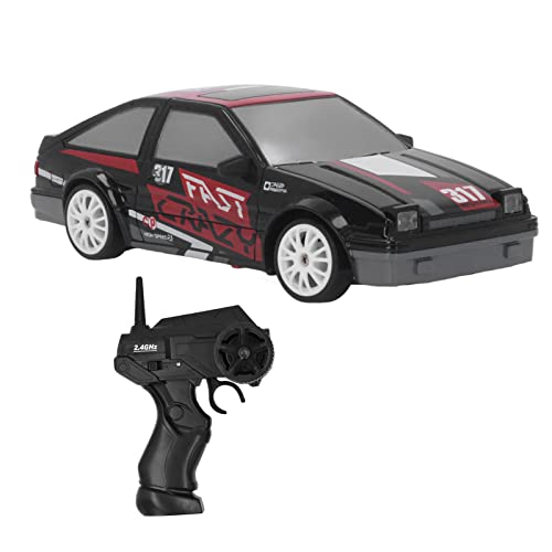 Dilwe RC-Auto, 19 X 9 X 6 cm, 1/24 RC-Auto, Wiederaufladbar, Leistungsstarkes 2,4-G-Fernbedienungs-4WD-Fahrzeug, Spielzeug-RC-Drift-AutoElektrisches Spielzeug, elektronische Haustiere, Klangspielzeug Dilwe RC-Auto, 19 X 9 X 6 cm, 1/24 RC-Auto, Wiederaufladbar, Leistungsstarkes 2,4-G-Fernbedienungs-4WD-Fahrzeug, Spielzeug-RC-Drift-AutoElektrisches Spielzeug, elektronische Haustiere, Klangspielzeug von Dilwe