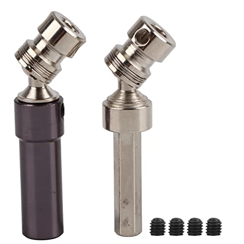 Dilwe RC Auto-Antriebswelle, Aluminiumlegierung Hinterachse Mitte Antriebswelle Getriebewelle für WLtoys 1/12 2423 RC Auto-Zubehörteile(Titan 0025T) von Dilwe