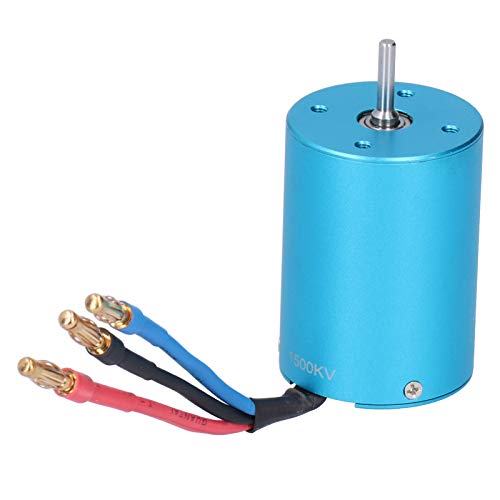 Dilwe RC -Auto Bürstenloser Motor, 3650 1500 KV Niedriggeschwindigkeitsmotor Ersatzzubehör für 1/10 RC Crawler von Dilwe