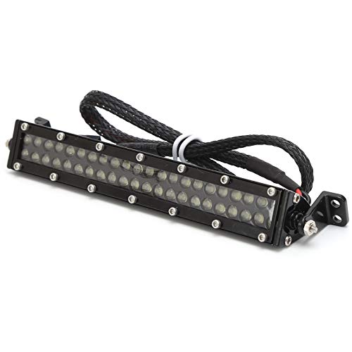 Dilwe RC Auto-Dachlichtleiste, 44 LED Super hell, Dachleuchte Lampe Fernbedienung Zubehör für 1/10 RC Crawler 122 mm Dilwe RC Auto-Dachlichtleiste, 44 LED Super hell, Dachleuchte Lampe Fernbedienung Zubehör für 1/10 RC Crawler 122 mm von Dilwe