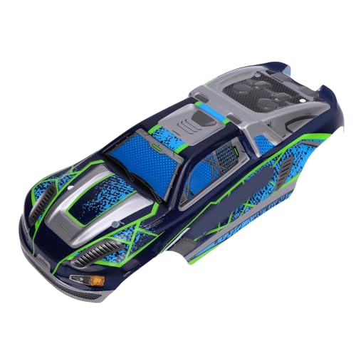 Dilwe RC Car Body Deckhülle Ersatz für SCY 16101 6212 RC -Autos mit Blauem Plastik -Rastel -Design von Dilwe