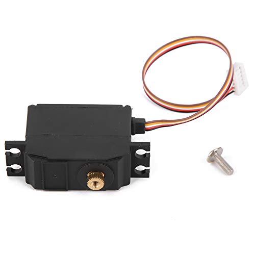 Dilwe RC Car Servo, langlebig, Kunststoff, Getriebe f¨¹r WLtoys 12428/12427 1/12 RC Car Upgrade Ersatzteile von Dilwe
