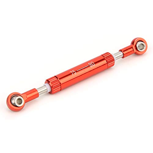 Dilwe RC Car Servos Pull -Stange für SCX10 D90 1/10 - Einstellbar CNC Verarbeitung (75-80mm) von Dilwe