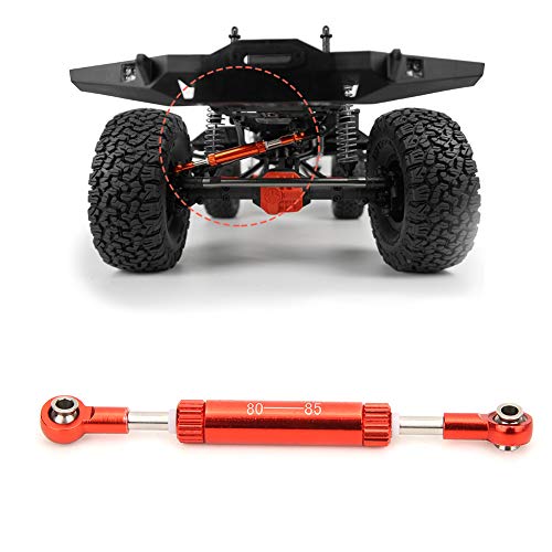 Dilwe RC Car Servos Pull -Stange für SCX10 D90 1/10 - Einstellbar CNC Verarbeitung (80-85mm) von Dilwe