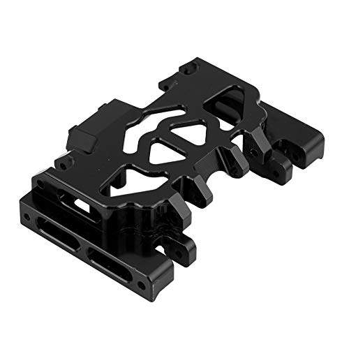 RC Chassis Protector, Aluminiumlegierung mittleres Getriebe Chassis RC Upgrade-Teil für TRAXXAS Defender(Schwarz) von Dilwe