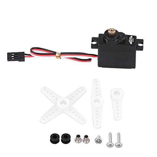 RC-Digital-Servo, 17g 4.8-6V-Analog-Servo-Mini-Micro-Metal-Servo für RC-Starrflügel RC-Digital-Servo, 17g 4.8-6V-Analog-Servo-Mini-Micro-Metal-Servo für RC-Starrflügel von Dilwe