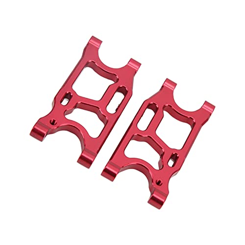 RC Hinterradschwinge, Metall Aluminium Hinterradschwinge für Wltoys 144001 124018 124019 1/14 RC Auto Upgrade Teile(rot) von Dilwe