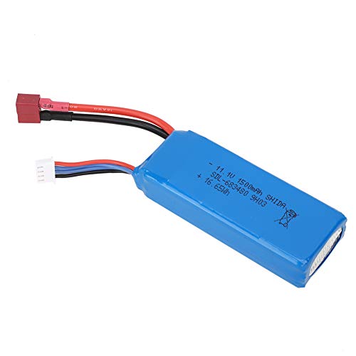 Dilwe RC Hubschrauber Akku, 11,1 V 1500 MAh Akku Ersatzteil für WLtoys V950 Fernbedienung Hubschrauber Dilwe RC Hubschrauber Akku, 11,1 V 1500 MAh Akku Ersatzteil für WLtoys V950 Fernbedienung Hubschrauber von Dilwe