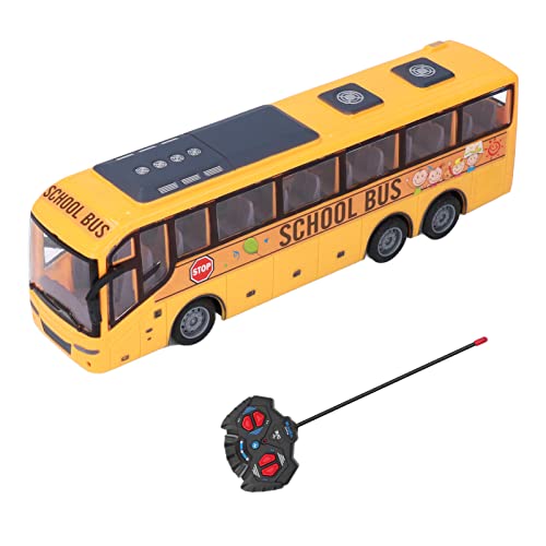 Dilwe RC Schulbus-Spielzeug, Einfach zu Steuerndes Ferngesteuertes Bus-Rollenspiel mit Licht für Kinder ab 3 Jahren Dilwe RC Schulbus-Spielzeug, Einfach zu Steuerndes Ferngesteuertes Bus-Rollenspiel mit Licht für Kinder ab 3 Jahren von Dilwe