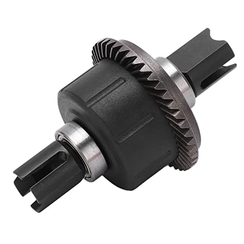 Dilwe RC-Verwandte & Hinter Differentialgetriebe, 43t, Stahl, Automodellteile für ZD Rennen 1/7-07 EX-07 Ferngesteuertauto-upgarde-ttee, Schwarz Model Spielzeug von Dilwe