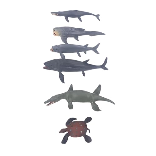 Dilwe Realistisches Prähistorisches Meerestierspielzeug, Langlebige PVC-Miniatur-Marine-Dekorationsfiguren Zum Sammeln (BL 1115) von Dilwe