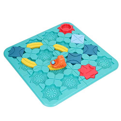 Dilwe Road Maze -Spielzeug, Pull Back Car Puzzle Brettspiel LernspielegUg Familie Tabletop Brettspiel GeburtstagsgesGenk Early Education Yizhi Toy für von Dilwe