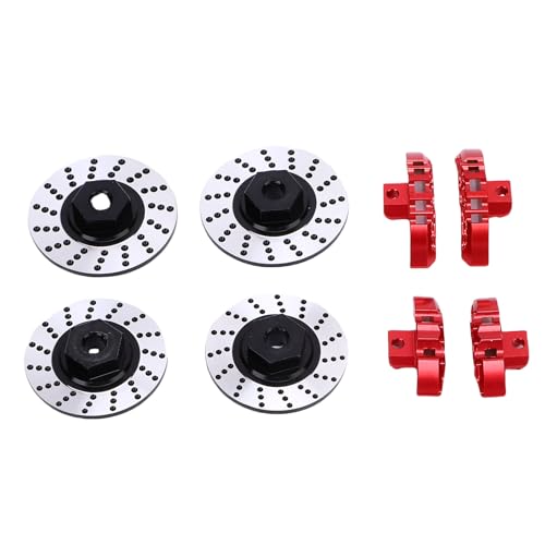 Dilwe Sechskantbemerkler-Pin-Set für RC-Autorbremsen-Teile Aluminiumlegierung Upgrade-Kit mit 4 Bremsscheiben+Bremssattel+Schrauben+Stifte für 4-tec-Drift 1/10 Skala Dilwe Sechskantbemerkler-Pin-Set für RC-Autorbremsen-Teile Aluminiumlegierung Upgrade-Kit mit 4 Bremsscheiben+Bremssattel+Schrauben+Stifte für 4-tec-Drift 1/10 Skala von Dilwe