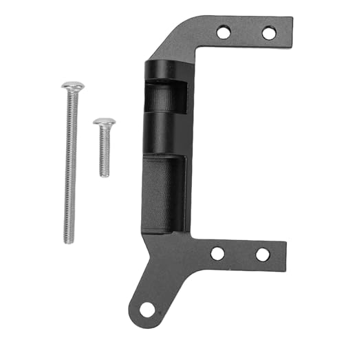 Dilwe Servo auf Achsenhalterung 4 Link Suspension Aluminiumlegierung SOA Mount CNC Bearbeitete Hochfestigkeit Leichtes Design mit Anodiertem Finish für 1/10 RC -Auto (Black) von Dilwe