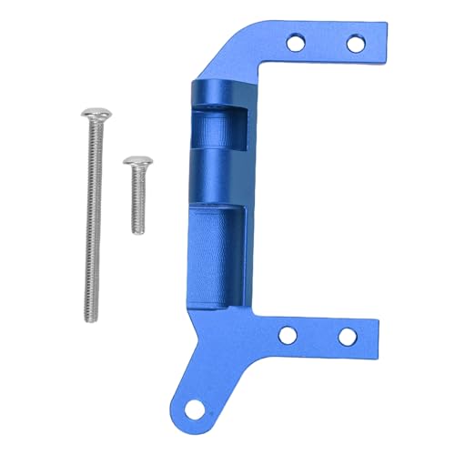Dilwe Servo auf Achsenhalterung 4 Link Suspension Aluminiumlegierung SOA Mount CNC Bearbeitete Hochfestigkeit Leichtes Design mit Anodiertem Finish für 1/10 RC -Auto (Blue) von Dilwe