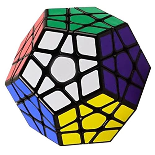 Dilwe Speed Puzzle Spielzeug, Tragbare Ergonomische Helle Farbe Twisty Puzzle, Flexibles Fünfeckiges Dodekaeder-Puzzle-Spielzeug für Erwachsene BüroEntschlüsselungsspielzeug, von Dilwe