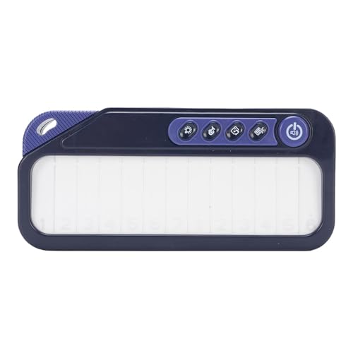 Dilwe Tragbares Wiederaufladbares Baby -Klavierspielzeug, Reichhaltiges Musikalisches Erlebnis, Sicheres und Dauerhaftes Material, Faszinierender Touchscreen, Ideal für die Frühe Bildung, (Purple) von Dilwe