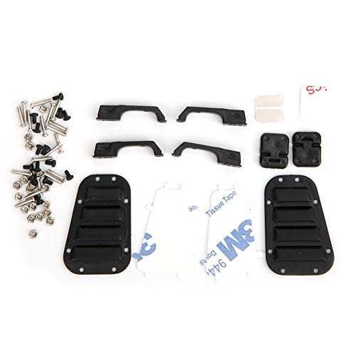 Dilwe Türscharniere Griffe Kühlergrill RC Modifikation Zubehör Kompatibel mit 1/10 RC Car von Dilwe