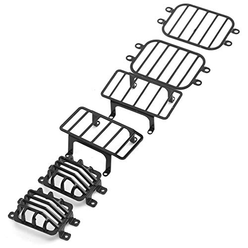 Lichtabdeckungssatz, RC-Modellauto Heckleuchtenschutzsatz 1/10 Scheinwerfer Verfügbar für G500 TX-6 G63 Auto Lichtabdeckungssatz, RC-Modellauto Heckleuchtenschutzsatz 1/10 Scheinwerfer Verfügbar für G500 TX-6 G63 Auto von Dilwe