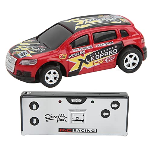 Mini-RC-Auto, 4-Wege-Drift-Auto 1:64 Taschen-tragbares Taschen-RC-Auto-Spielzeug Children's Outdoor Entertainment f¨¹r Drinnen und Drau?en 3+, Rot Outdoor Toys von Dilwe