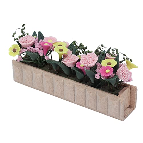 Puppenhaus Blumen Garten, Mini Puppenhaus Grün Möbel Modell Spielzeug für Puppenhaus Blumen Garten, Mini Puppenhaus Grün Möbel Modell Spielzeug für von Dilwe