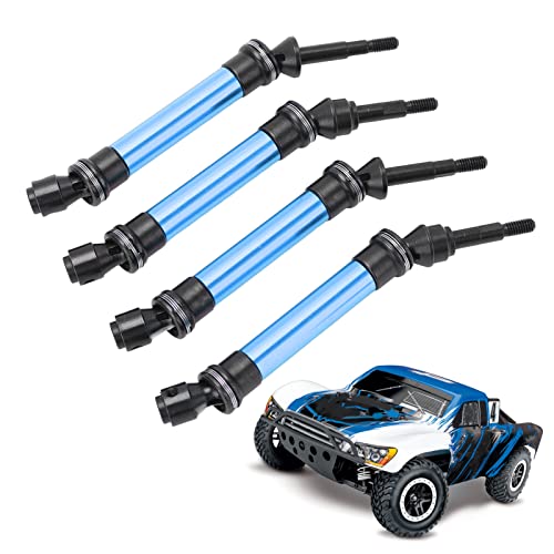 RC Antriebswelle, Metall Vorne Hinten CVD Antriebswelle Ersatzteil Erhältlich für Slash 1/10 RC Car(Blau) von Dilwe