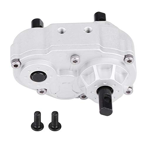 Dilwe RC Crawler Transfer Case für SCX10 / Gelande II D90 1/10 RC Crawler Fahrzeug, Metallgehäuse, Einfache Installation mit Schrauben, Erwachsene (Unisex) von Dilwe