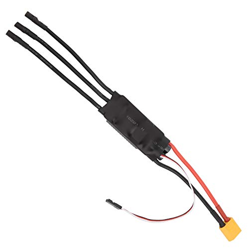 RC ESC, 50A Brushless ESC Drehzahlregler 5V/3A BEC Ausgang für RC Drone Foam Flugzeuge Zubehör von Dilwe