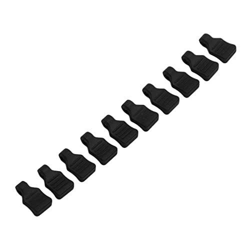RC Karosserie Clips, Silikon + Eisen 10Pcs/Set RC Auto Befestigungshalterung mit 3mm RC Karosserie Clips Geeignet für 1/18 Ferngesteuertes Auto(Schwarz) von Dilwe