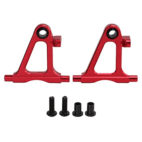RC Vordere Untere Schwinge , Aluminiumlegierung Starke Flexibilität RC Auto Upgrade Teile Zubehör Kompatibel für for tamiya TT02 1/10 RC Auto(rot) von Dilwe