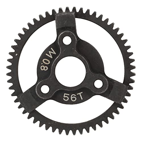Stahlritzel Stirnradsatz, 32 Pitch RC Spur Diff Differential Hauptzahnrad für Traxxas Slash 2WD 1/10 RC AutoKarosserie-Zubehör von Dilwe
