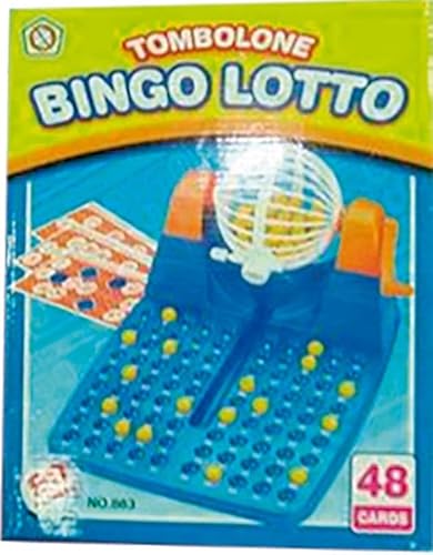 Dimasa - Loteria Bingo Bombo 48 Kartons Sets, Mehrfarbig (DIM00863) Dimasa - Loteria Bingo Bombo 48 Kartons Sets, Mehrfarbig (DIM00863) von Dimasa