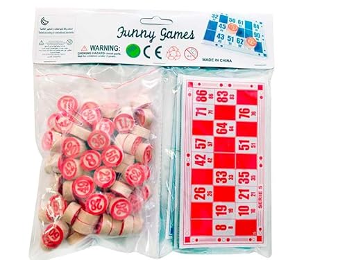 Dimasa DIM07304 Loteria Holzchips C/48 Kartons brettspiele, bunt Dimasa DIM07304 Loteria Holzchips C/48 Kartons brettspiele, bunt von Dimasa
