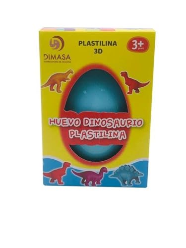 Dimasa DIM08901 DINOSAURIUM Ei PLASTILIN Dinosaurier Spielzeug, bunt Dimasa DIM08901 DINOSAURIUM Ei PLASTILIN Dinosaurier Spielzeug, bunt von Dimasa