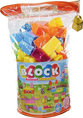 Dimasa DIM26014 Tasche mit 50 Tierblöcken blockspiele, bunt Dimasa DIM26014 Tasche mit 50 Tierblöcken blockspiele, bunt von Dimasa
