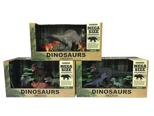 Dimasa - Set Dinosaurier Sortiert Spielzeug, Mehrfarbig (DIM02525) von Dimasa
