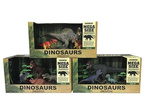 Dimasa - Set Dinosaurier Sortiert Spielzeug, Mehrfarbig (DIM02525) von Dimasa