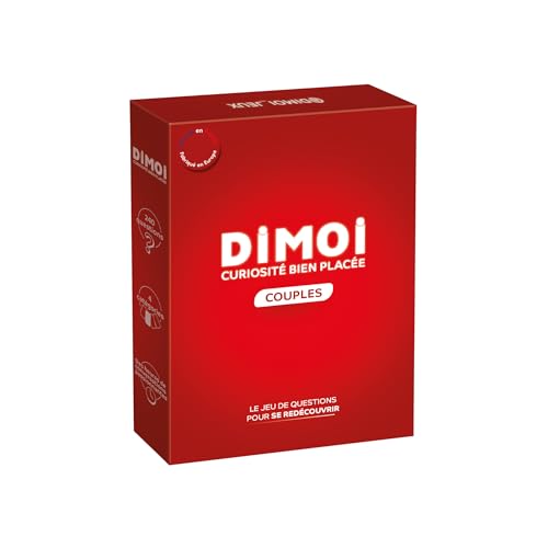 Dimoi Paarspiel, 240 Karten, um spannende Gespräche zu beginnen und ihre Komplizenschaft in der Verliebten zu entwickeln – Geschenk für Damen oder Herren – Geschenkidee für Paare von Tailemi