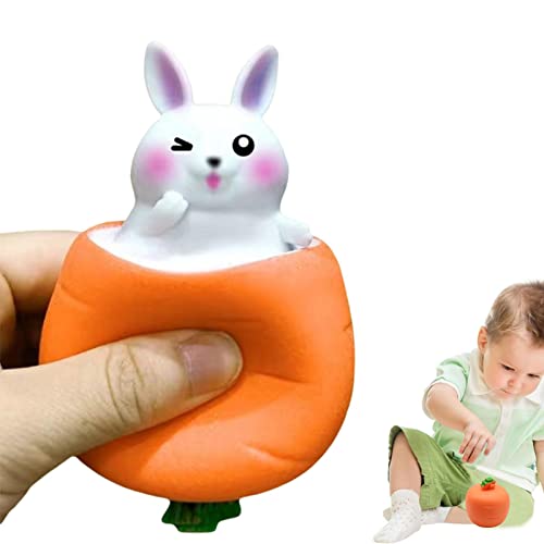 Dimweca Tasse Squeeze Spielzeug, Ostern Niedlichen Cartoon Stressabbau Spielzeug Antistress Sensorisches Fidget Spielzeug Kneifen Spielzeug Geschenke Kinder Karotte Kaninchen Ostern Decor Supplies Dimweca Tasse Squeeze Spielzeug, Ostern Niedlichen Cartoon Stressabbau Spielzeug Antistress Sensorisches Fidget Spielzeug Kneifen Spielzeug Geschenke Kinder Karotte Kaninchen Ostern Decor Supplies von Dimweca