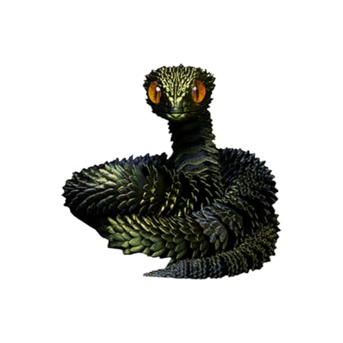 3D-gedruckte Schlange – Bewegliches Haustiermodell, Flexible Gelenkfigur, Einzigartiges Tierornament, Kreatives Sammlerspielzeug, Leichtes, Robustes Design | Ausstellungsstück Mit Einrichtung Für Zuha 3D-gedruckte Schlange – Bewegliches Haustiermodell, Flexible Gelenkfigur, Einzigartiges Tierornament, Kreatives Sammlerspielzeug, Leichtes, Robustes Design | Ausstellungsstück Mit Einrichtung Für Zuha von Dinchaakuarry