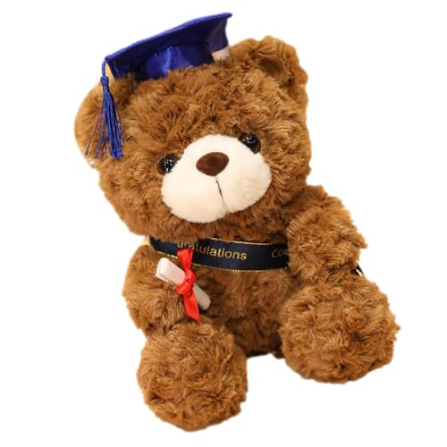 Abschluss Teddybär - Klasse von 2022 Plüschbär | Weich gefüllte Tierpuppe, niedliche Abschlussdekor für Tisch, , Büro, Zuhause, College, Highschool -Absolventenfeier für Absolventen, 9 Zoll Abschluss Teddybär - Klasse von 2022 Plüschbär | Weich gefüllte Tierpuppe, niedliche Abschlussdekor für Tisch, , Büro, Zuhause, College, Highschool -Absolventenfeier für Absolventen, 9 Zoll von Dinchaakuarry