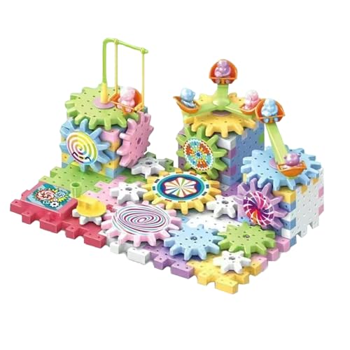 Ausrüstungsspielzeug - Buntes Gears -Baukit, STEM -Aktivitätset | Drehungspädagogischer Getriebespielzeug, kreative Verriegelungsblöcke, technische Spielzeugkit, Motor Skills Builder für Kinder Ausrüstungsspielzeug - Buntes Gears -Baukit, STEM -Aktivitätset | Drehungspädagogischer Getriebespielzeug, kreative Verriegelungsblöcke, technische Spielzeugkit, Motor Skills Builder für Kinder von Dinchaakuarry
